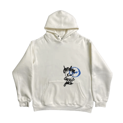 Cactus Jack Fragment Hoodie White