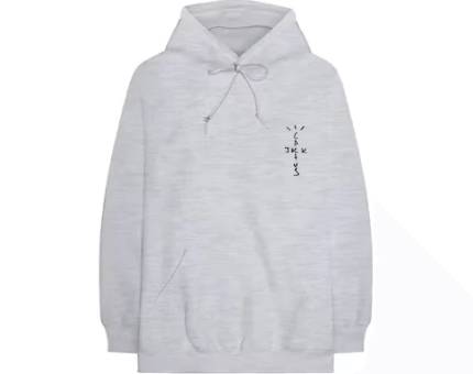 Cactus Jack Records Gray Hoodie