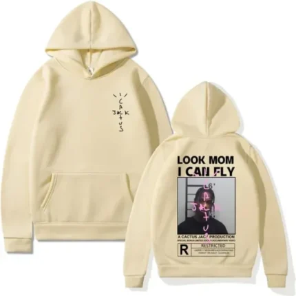 Cream Cactus Jack Look Mom Hoodie