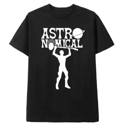 Travis Scott Astronomical Emote Tee Shirt