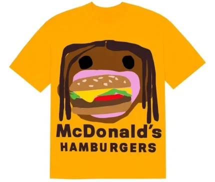 Travis Scott Burger Mouth T-shirt