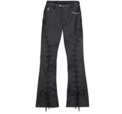 Black Cactus Jack Women’s Leather Pants