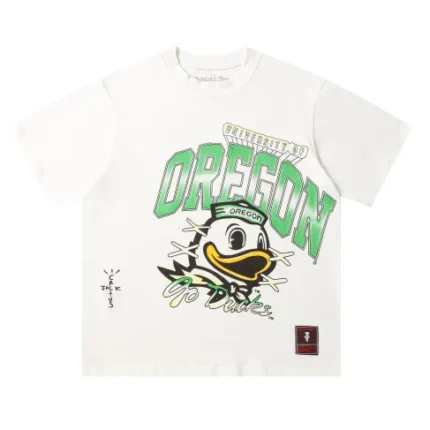 Cactus Jack Collage Merch Oregon Go Ducks Shirts